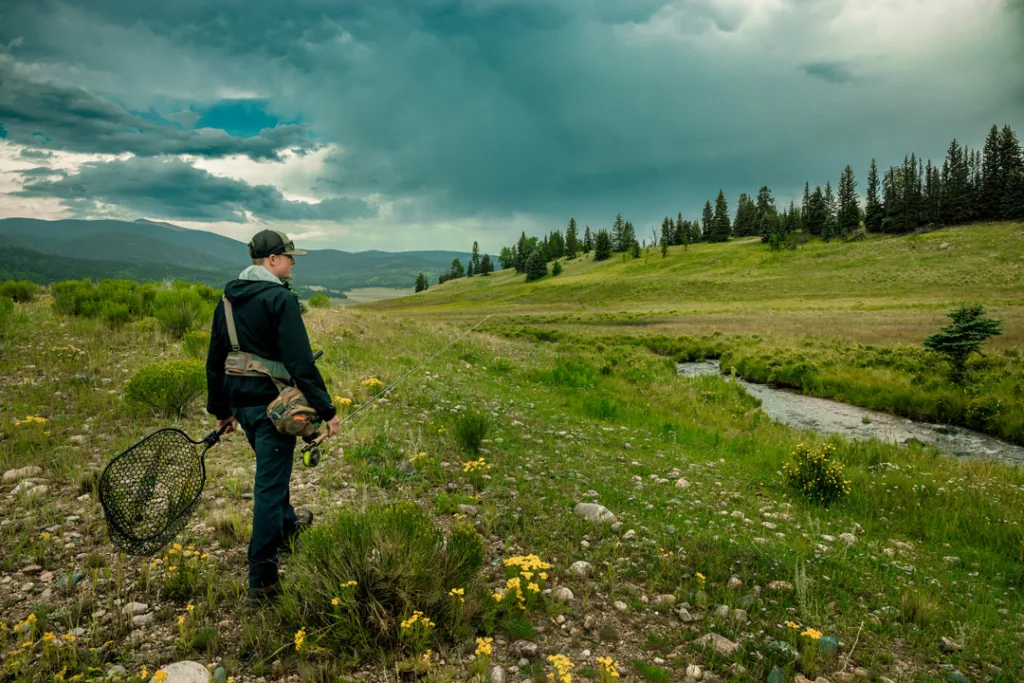 Fly fishing at Vermejo / Wynn Myers