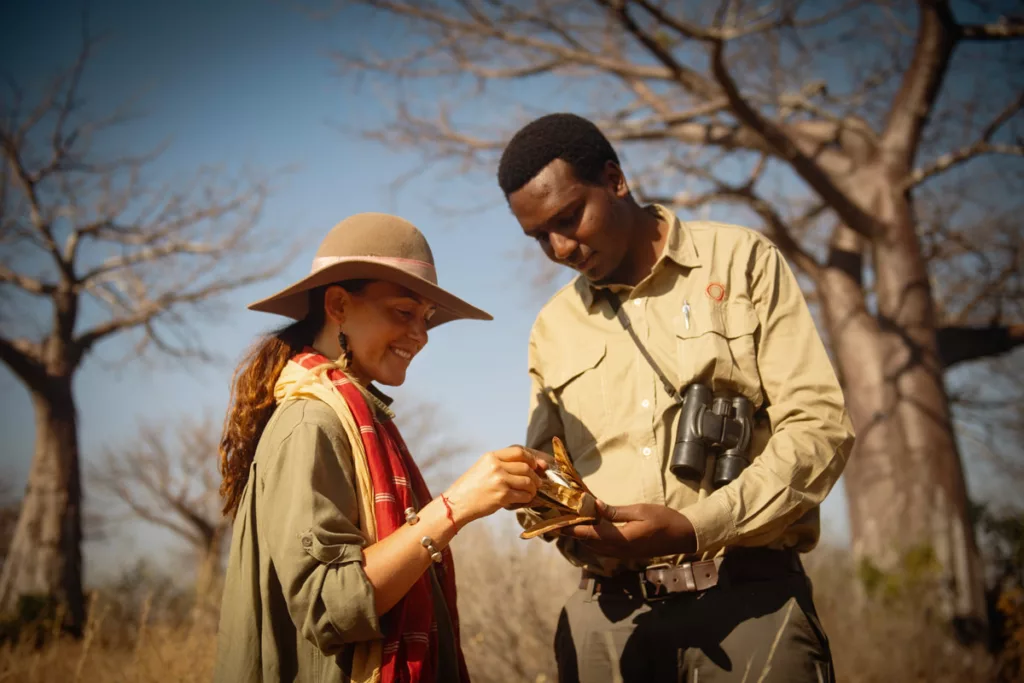 Walking safari in Ruaha National Park / Courtesy of Nomad Tanzania